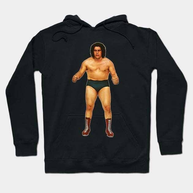 Andre The Giant Hoodie by DankFutura